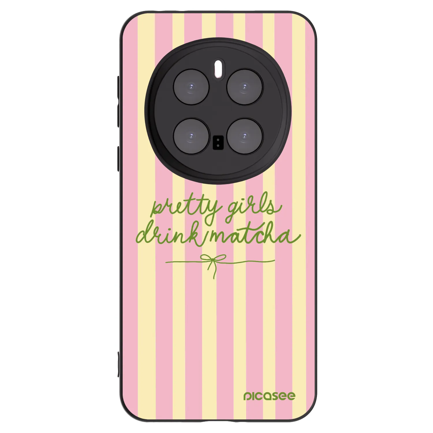 Picasee Μαύρη θήκη σιλικόνης για Honor Magic7 Pro 5G - Pretty matcha
