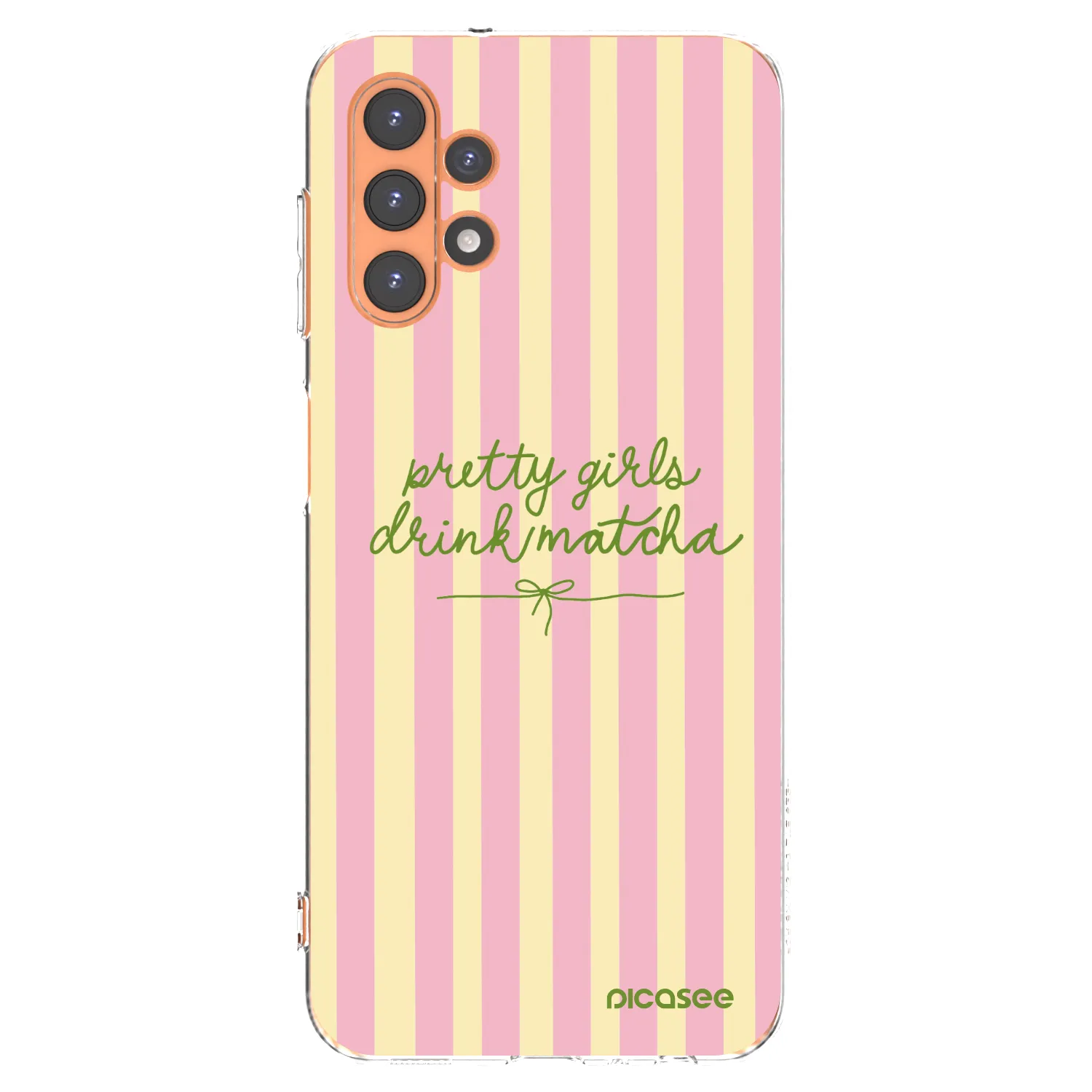Picasee διαφανής θήκη σιλικόνης Samsung Galaxy A13 5G - Pretty matcha
