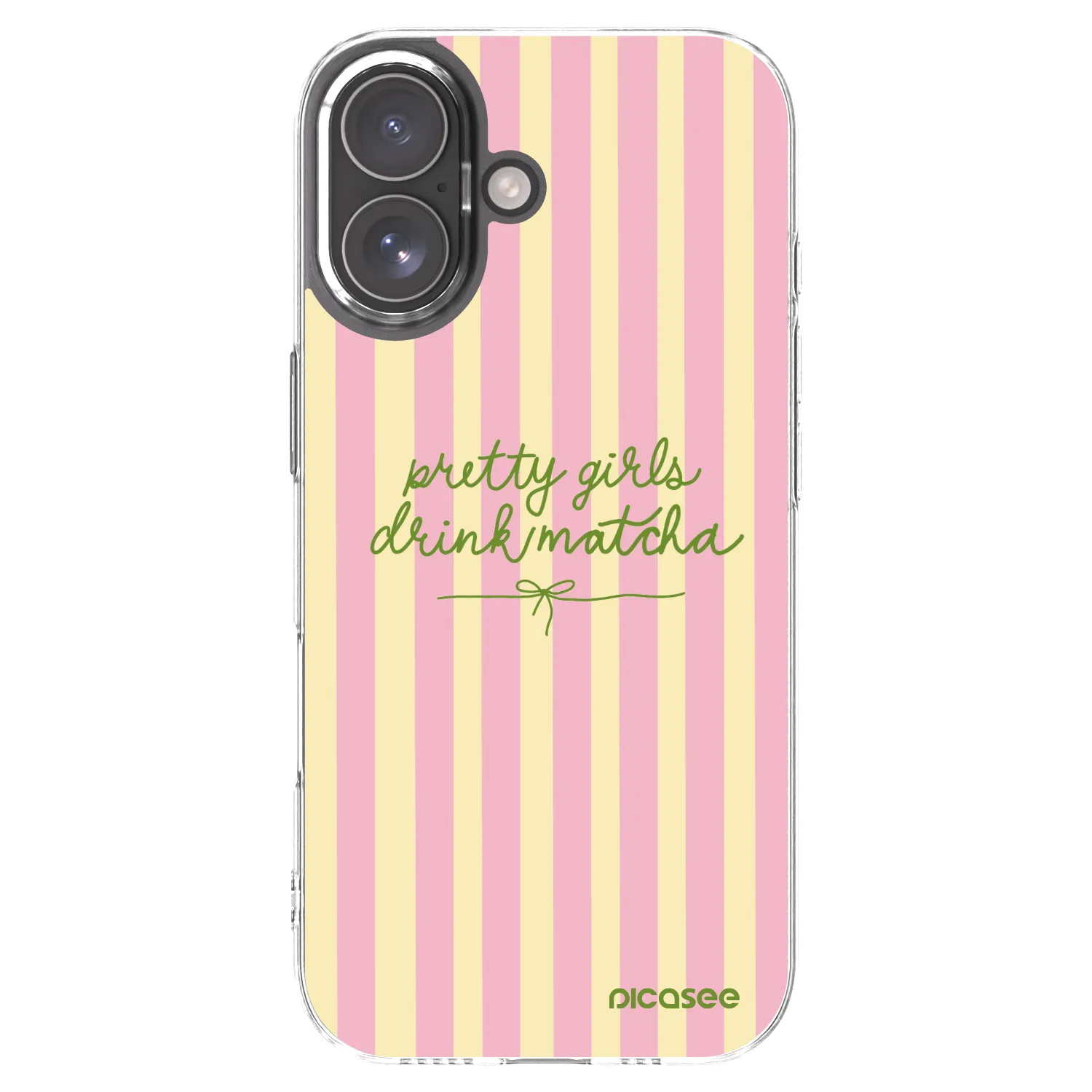 Picasee διαφανής θήκη σιλικόνης Apple iPhone 17 - Pretty matcha