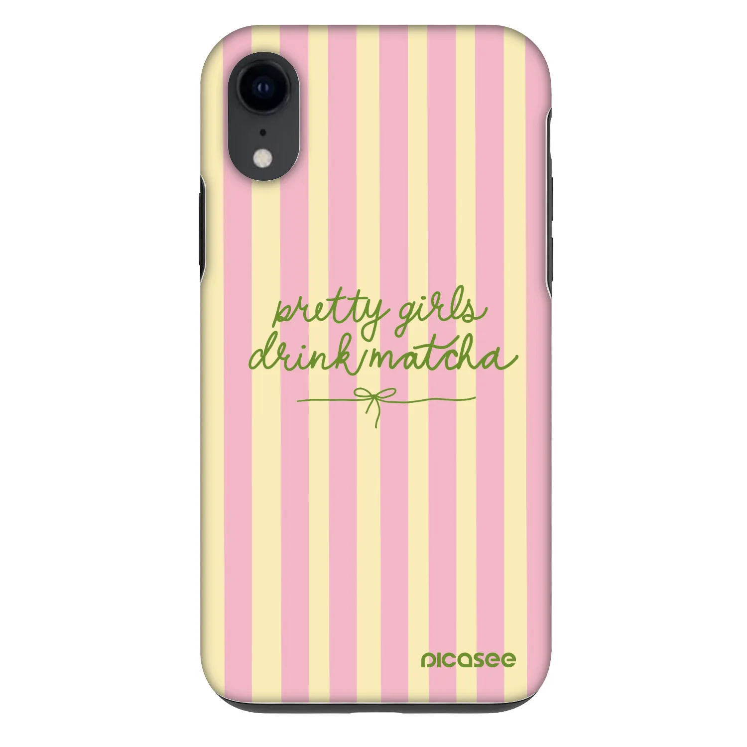 Picasee Fashion Case για Apple iPhone XR - Pretty matcha