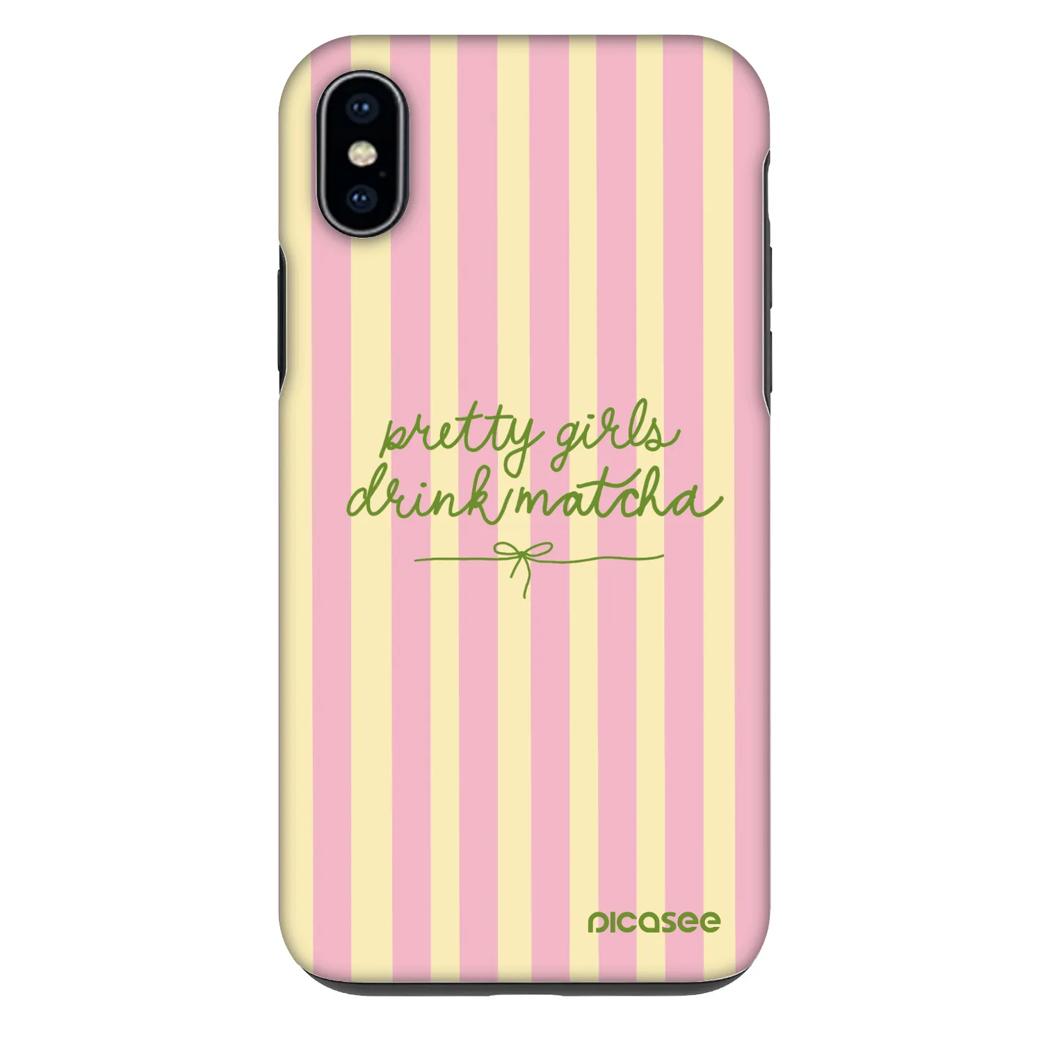 Picasee Fashion Case για Apple iPhone XS Max - Pretty matcha