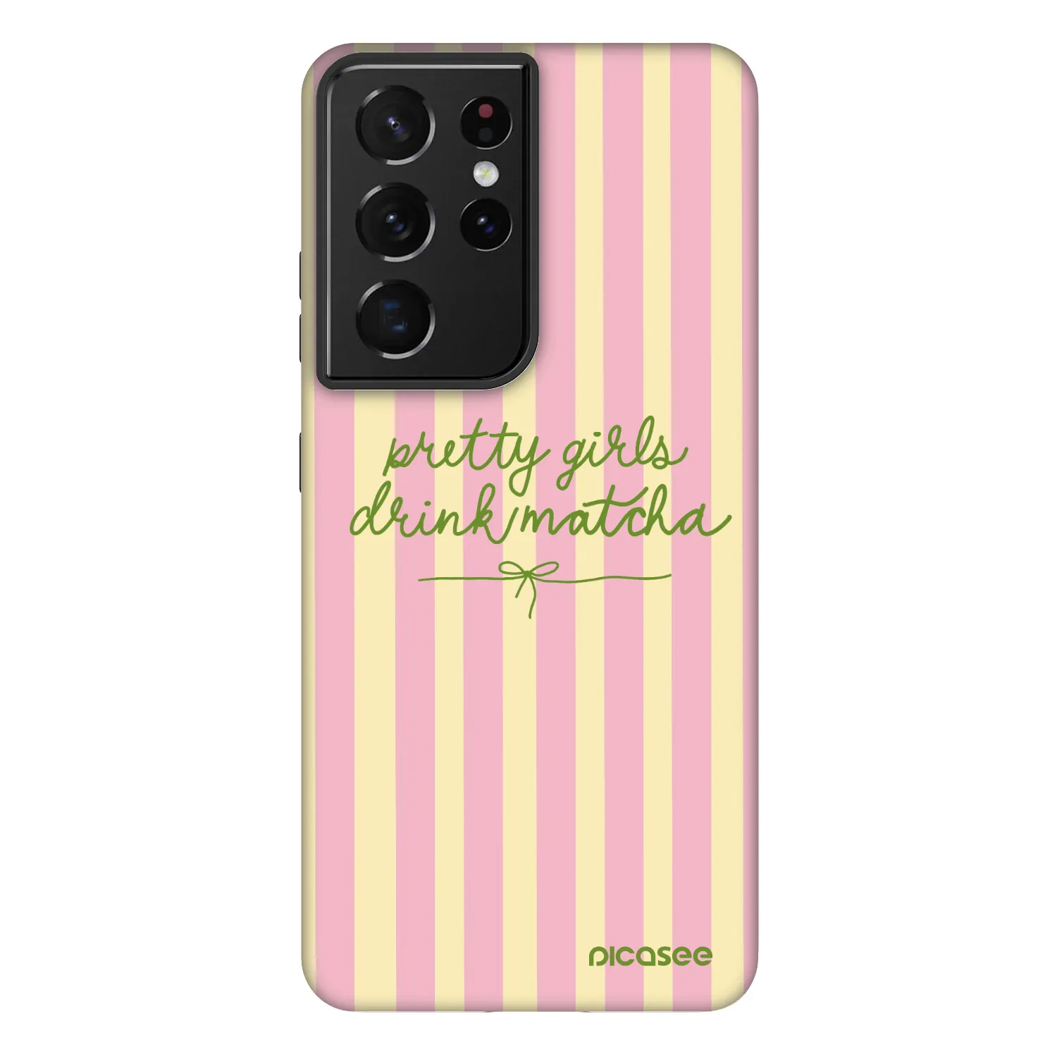 Picasee Fashion Case για Samsung Galaxy S21 Ultra 5G G998B - Pretty matcha