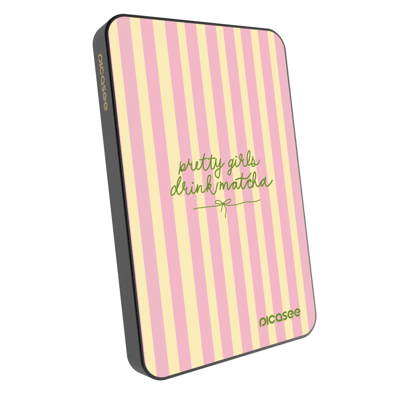 Picasee Powerbank με MagSafe 5 000 mAh Γκρί - Pretty matcha
