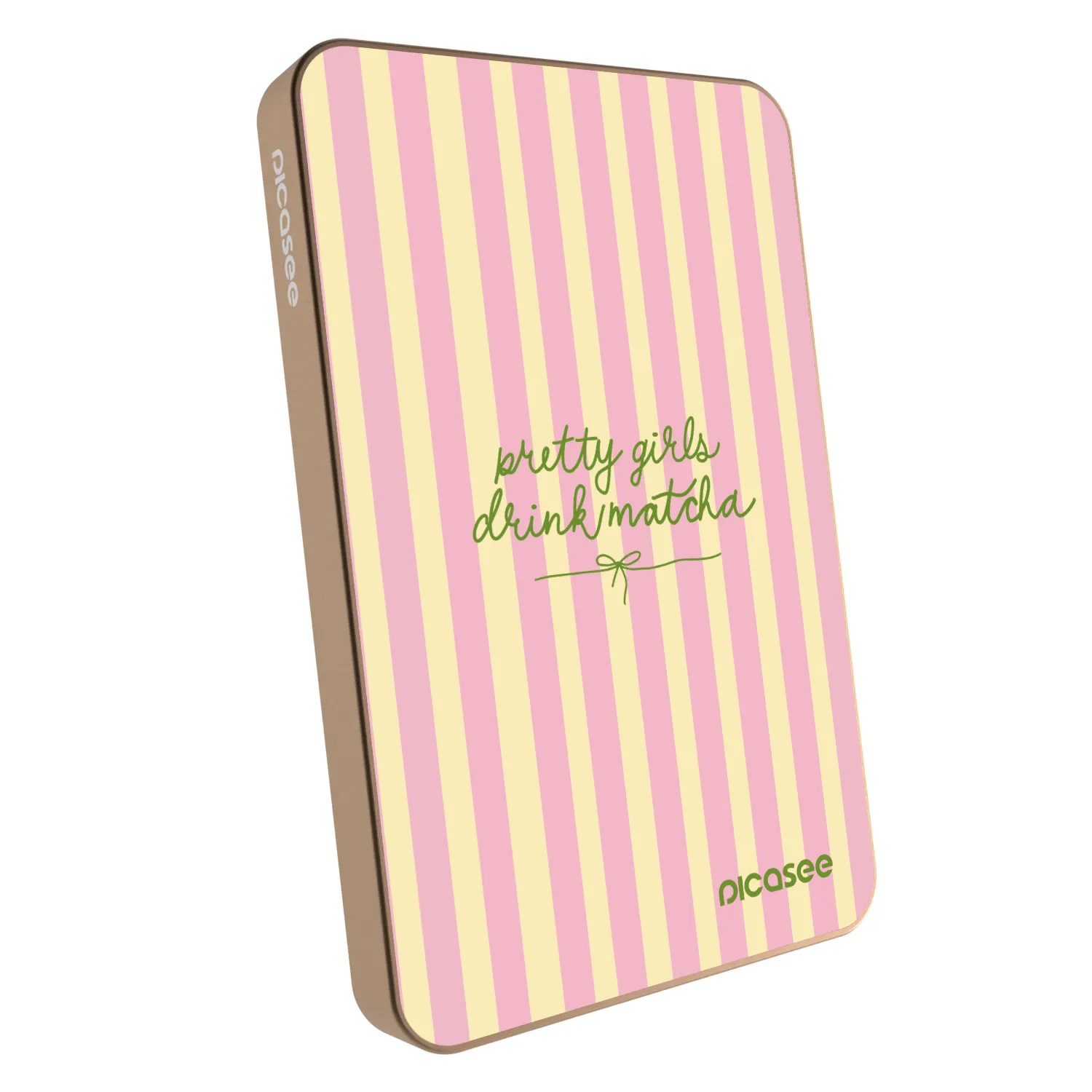 Picasee Powerbank με MagSafe 5 000 mAh Χρυσαφένιος - Pretty matcha
