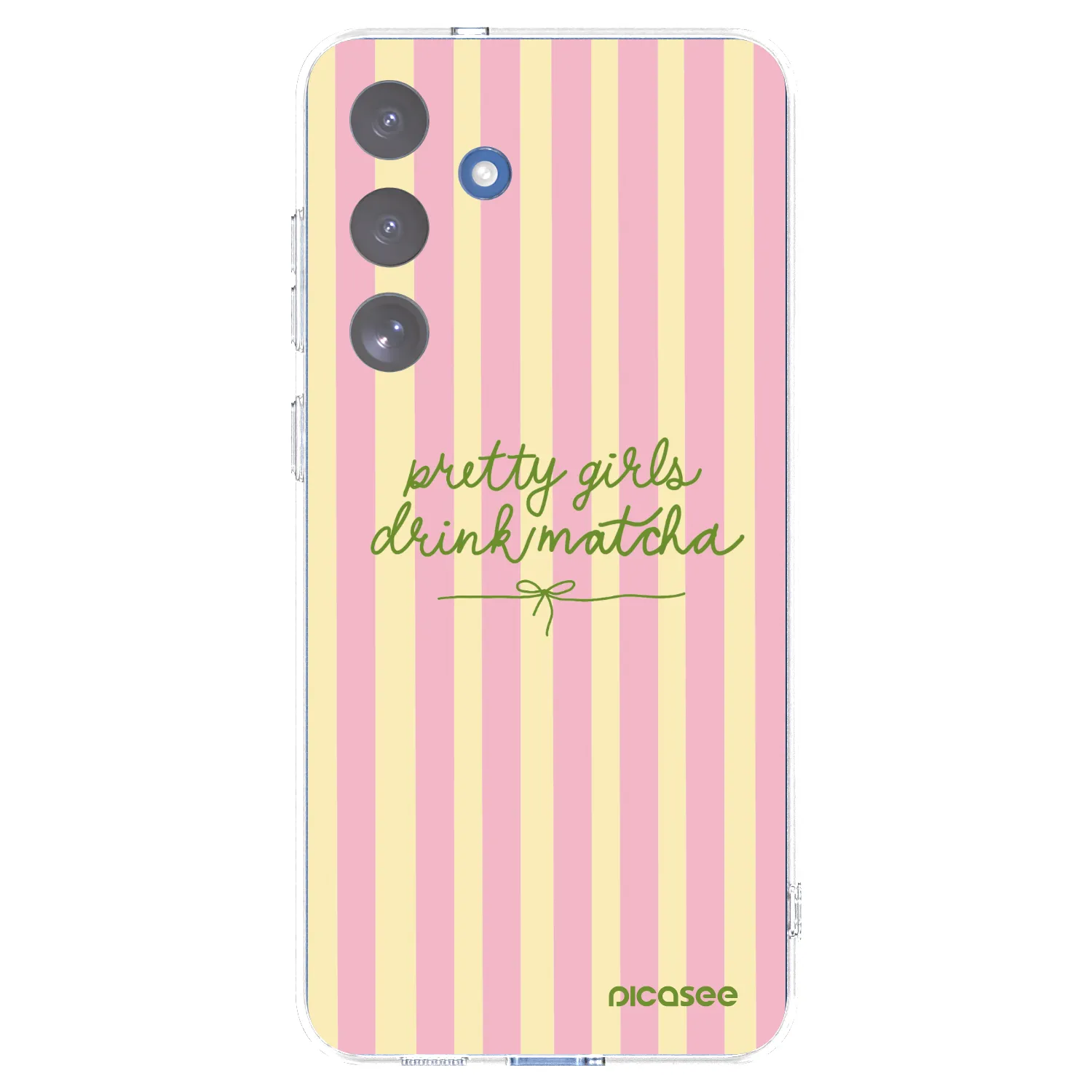 Picasee διαφανής θήκη σιλικόνης Samsung Galaxy S25 FE 5G - Pretty matcha
