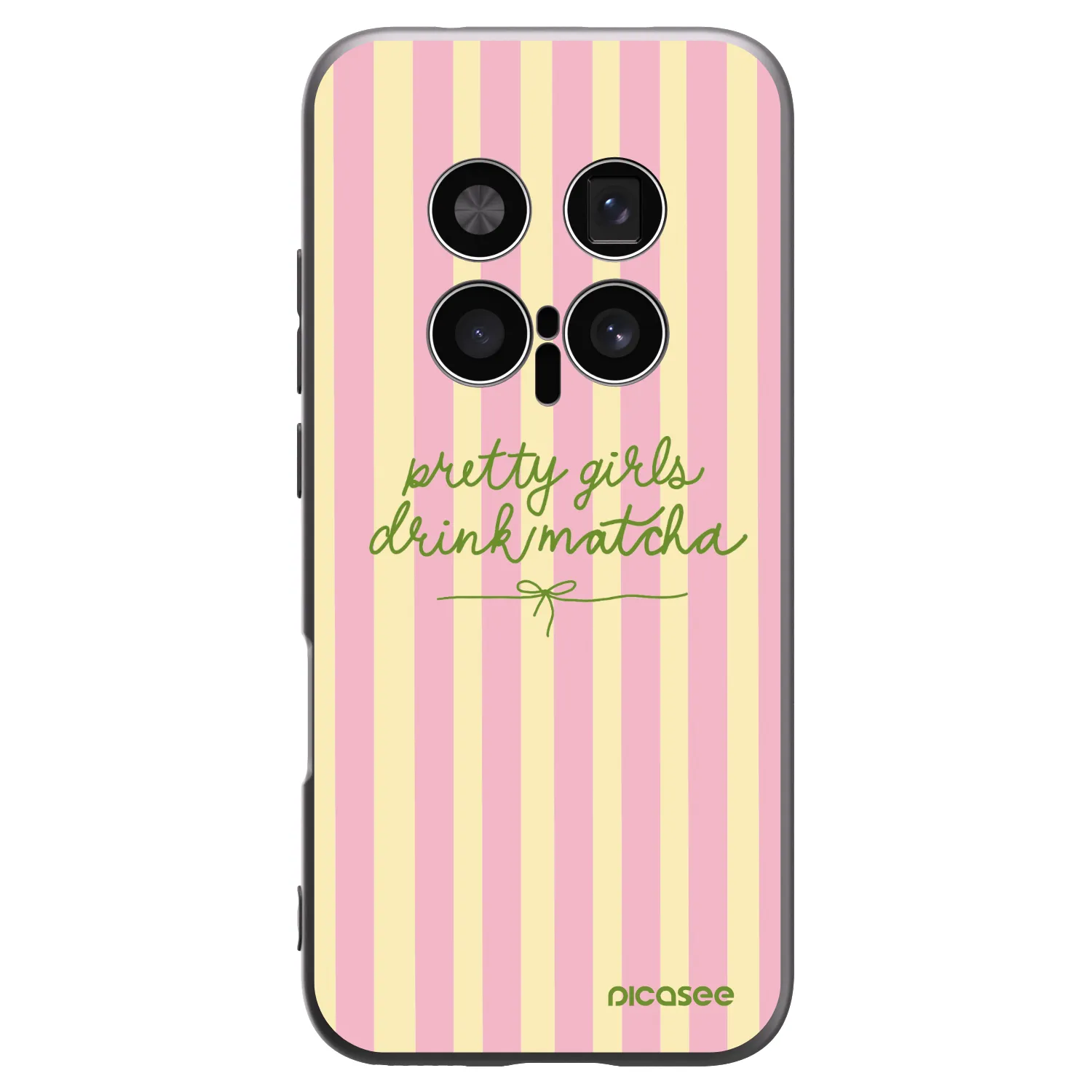 Picasee Μαύρη θήκη σιλικόνης για Honor Magic8 Pro 5G - Pretty matcha