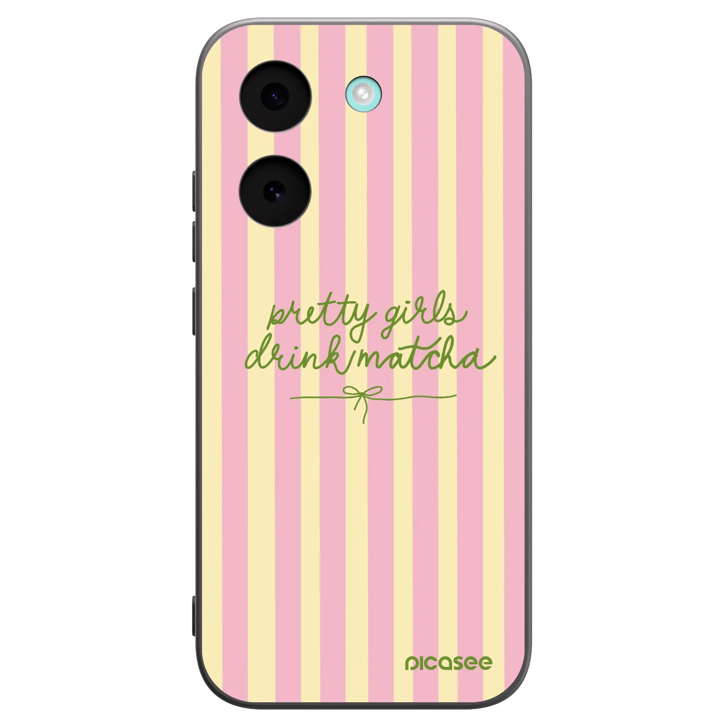 Picasee Μαύρη θήκη σιλικόνης για Xiaomi Poco X8 Pro - Pretty matcha