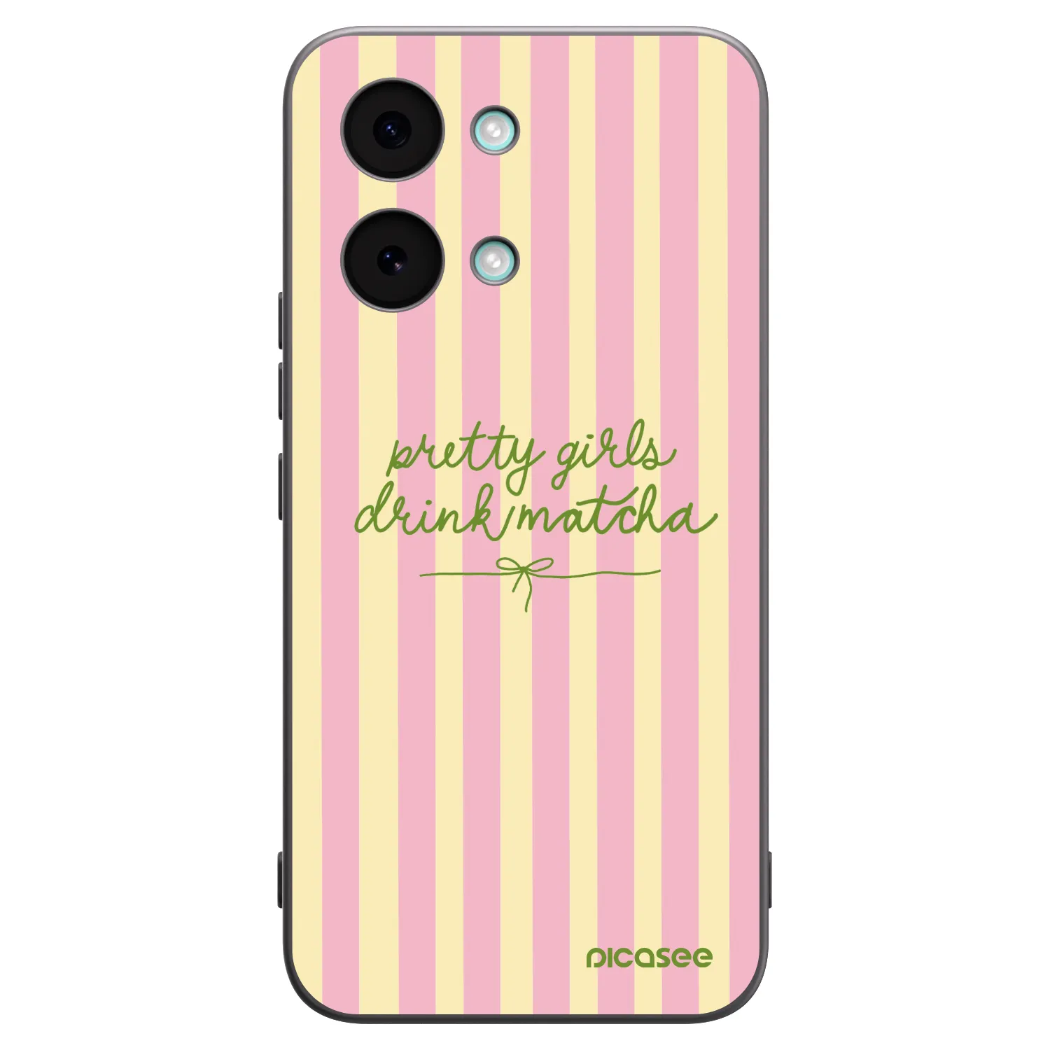 Picasee Μαύρη θήκη σιλικόνης για Xiaomi Poco X8 Pro Max - Pretty matcha
