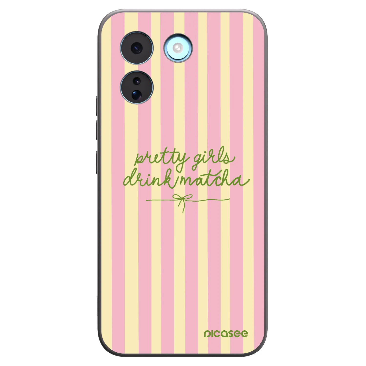 Picasee Μαύρη θήκη σιλικόνης για Xiaomi Redmi Note 17 Pro MAX 5G - Pretty matcha