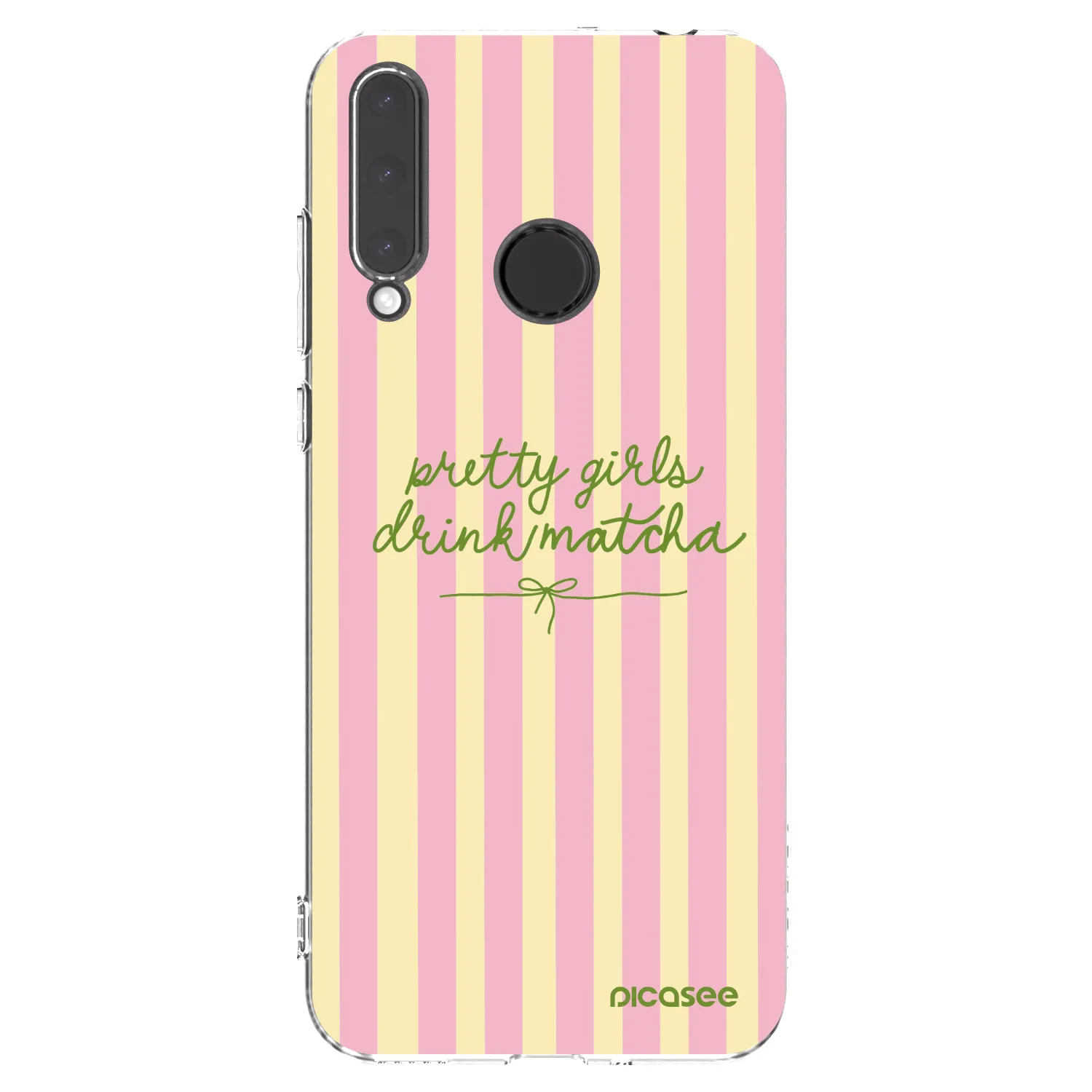 Picasee διαφανής θήκη σιλικόνης Honor 20 Lite - Pretty matcha