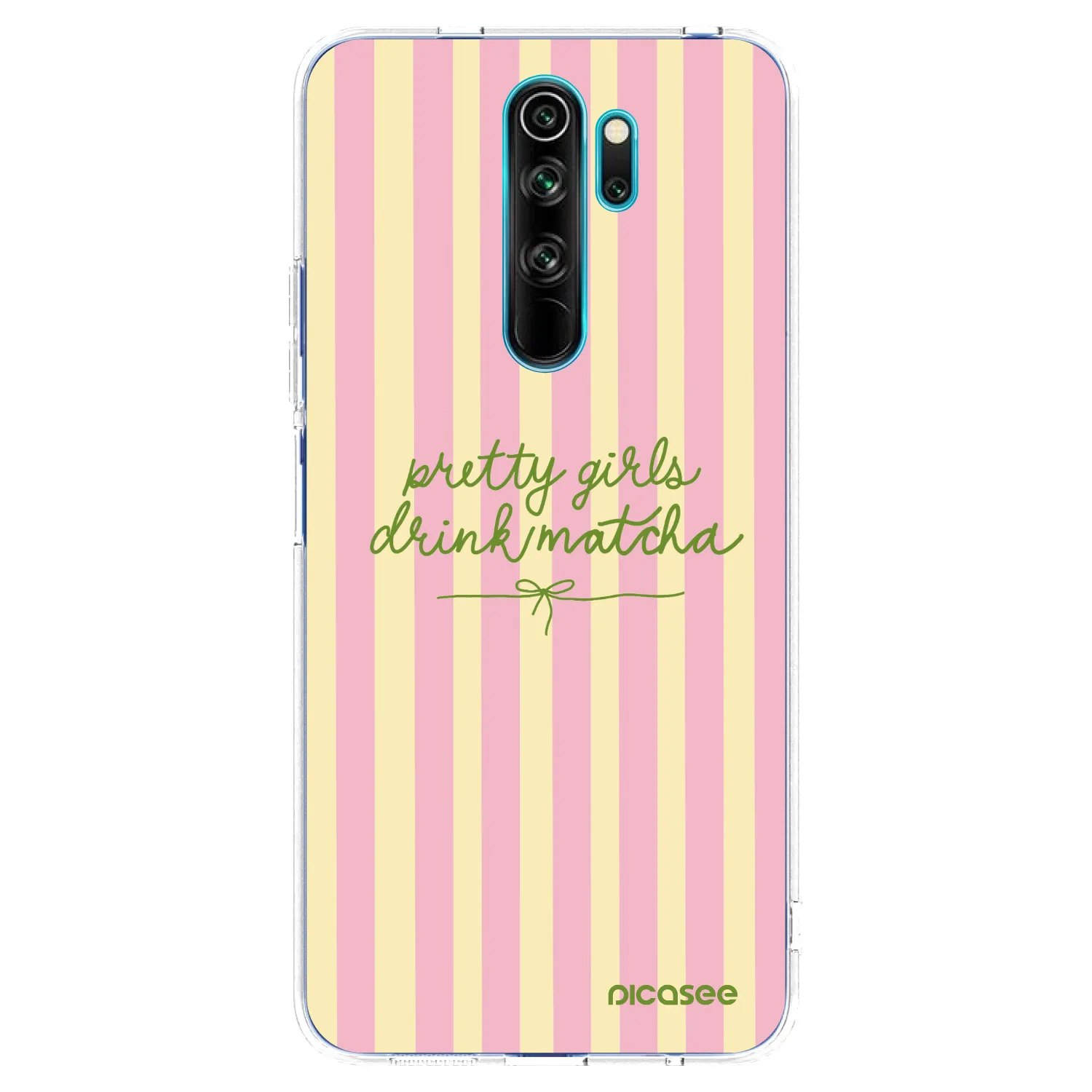 Picasee διαφανής θήκη σιλικόνης Xiaomi Redmi Note 8 Pro - Pretty matcha