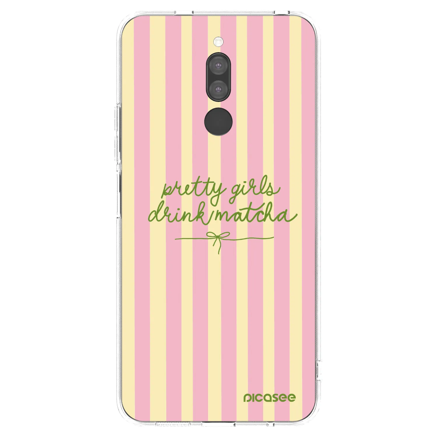 Picasee διαφανής θήκη σιλικόνης Xiaomi Redmi 8 - Pretty matcha