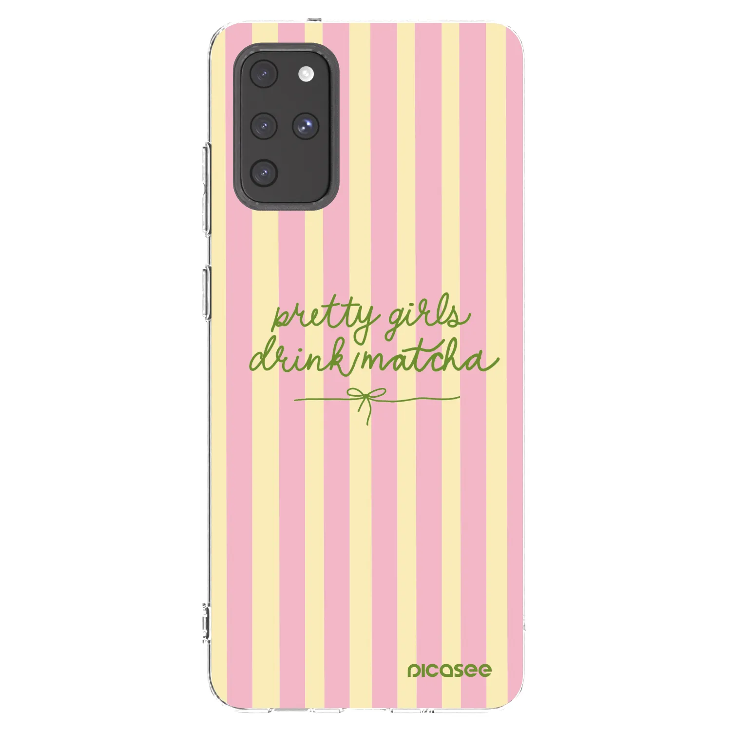 Picasee διαφανής θήκη σιλικόνης Samsung Galaxy S20+ G985F - Pretty matcha