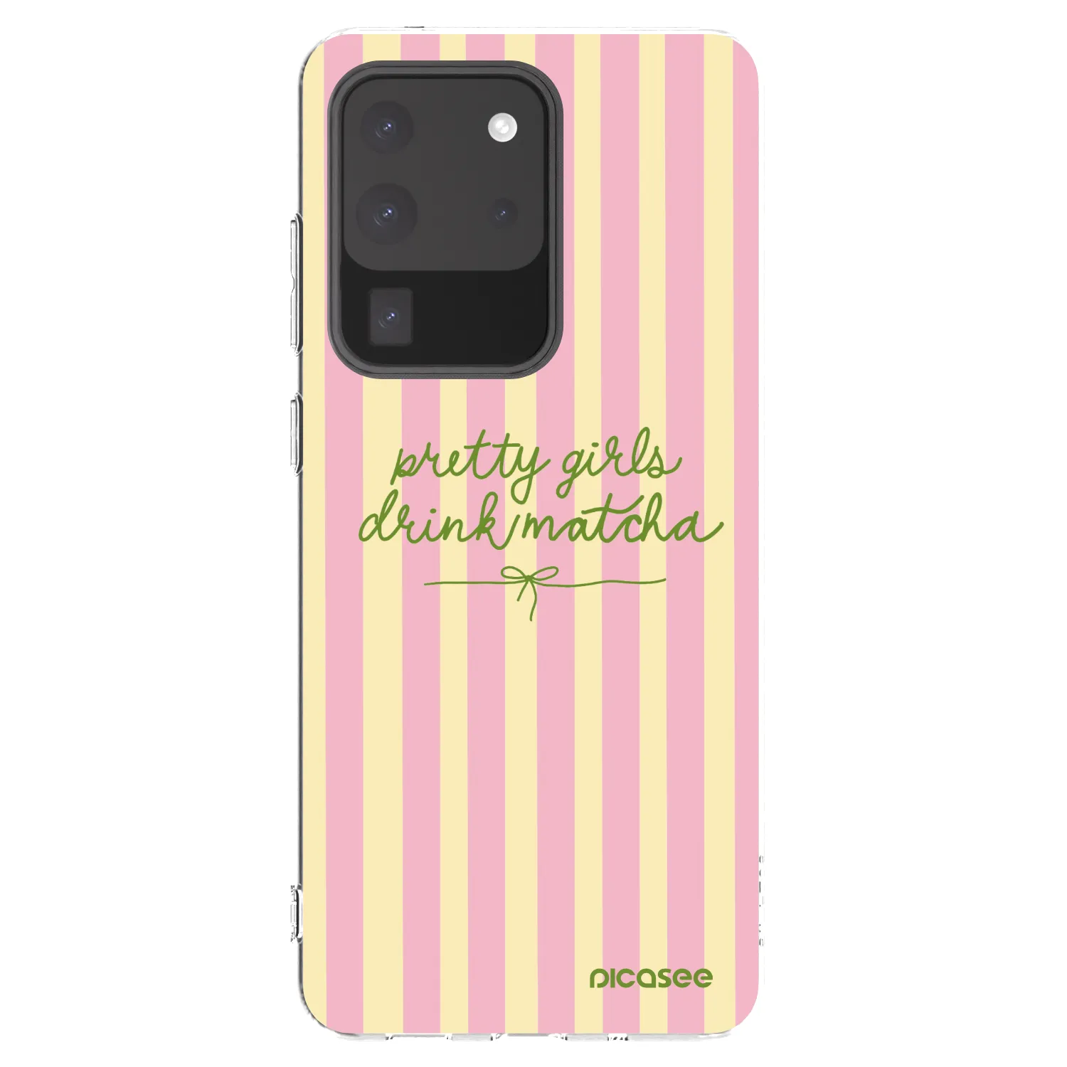 Picasee διαφανής θήκη σιλικόνης Samsung Galaxy S20 Ultra 5G G988F - Pretty matcha