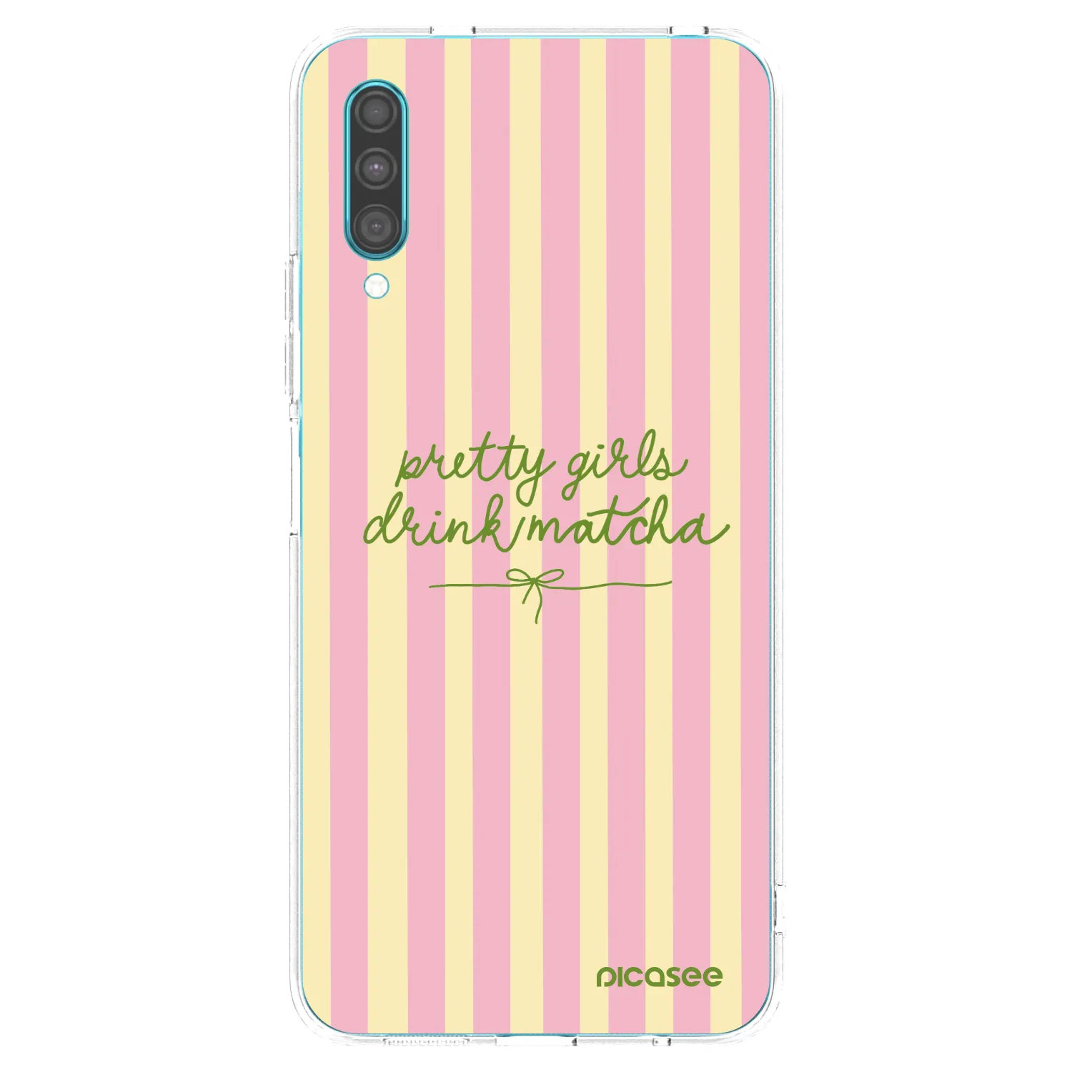 Picasee διαφανής θήκη σιλικόνης Samsung Galaxy A30s A307F - Pretty matcha