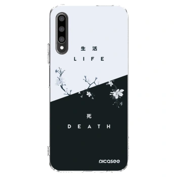 Picasee διαφανής θήκη σιλικόνης Honor 9X Pro - Life - Death