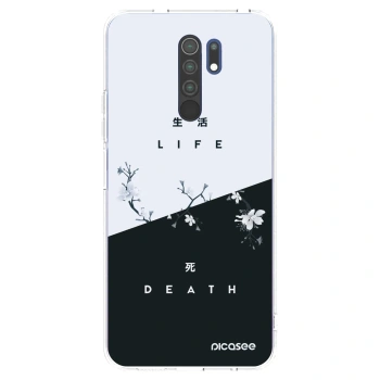 Picasee διαφανής θήκη σιλικόνης Xiaomi Redmi 9 - Life - Death