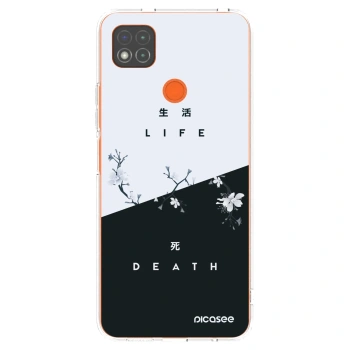 Picasee διαφανής θήκη σιλικόνης Xiaomi Redmi 9C - Life - Death