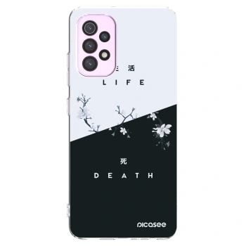 Picasee διαφανής θήκη σιλικόνης Samsung Galaxy A32 5G A326B - Life - Death