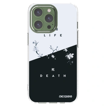 Picasee διαφανής θήκη σιλικόνης Apple iPhone 13 Pro - Life - Death