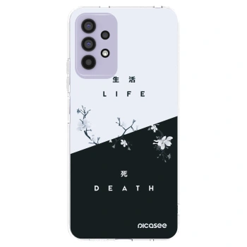 Picasee διαφανής θήκη σιλικόνης Samsung Galaxy A32 4G SM-A325F - Life - Death