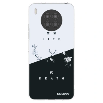 Picasee διαφανής θήκη σιλικόνης Huawei Nova 8i - Life - Death