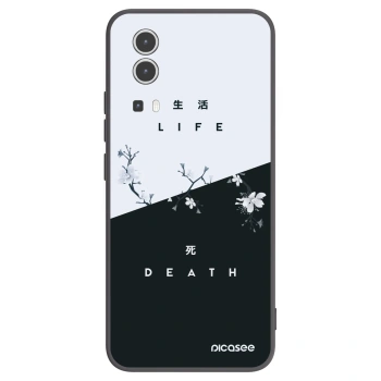 Picasee Μαύρη θήκη σιλικόνης για Vivo Y72 5G - Life - Death