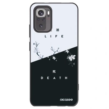 Picasee Μαύρη θήκη σιλικόνης για Xiaomi Redmi Note 11S 4G - Life - Death