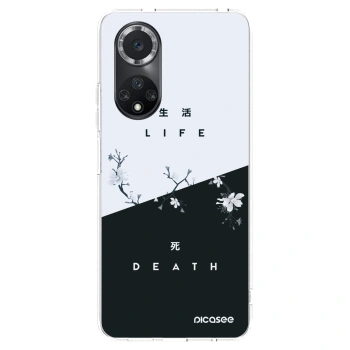 Picasee διαφανής θήκη σιλικόνης Huawei Nova 9 SE - Life - Death