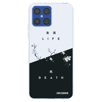 Picasee διαφανής θήκη σιλικόνης Honor X8 4G - Life - Death
