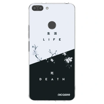 Picasee διαφανής θήκη σιλικόνης Huawei P Smart - Life - Death