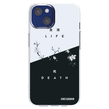 Picasee διαφανής θήκη σιλικόνης Apple iPhone 14 - Life - Death