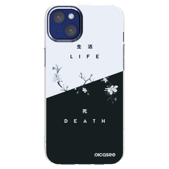 Picasee διαφανής θήκη σιλικόνης Apple iPhone 14 Plus - Life - Death