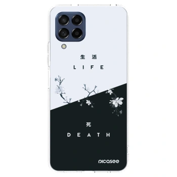 Picasee διαφανής θήκη σιλικόνης Samsung Galaxy M53 5G - Life - Death