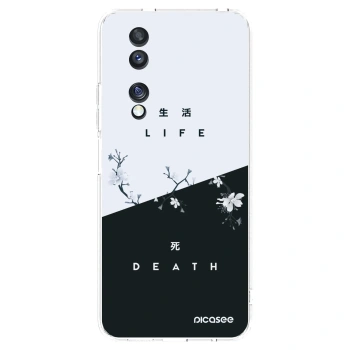 Picasee διαφανής θήκη σιλικόνης Honor 70 - Life - Death