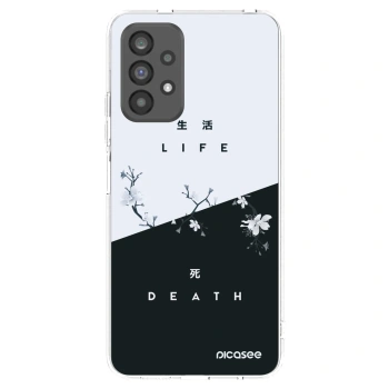 Picasee διαφανής θήκη σιλικόνης Samsung Galaxy A73 5G - Life - Death