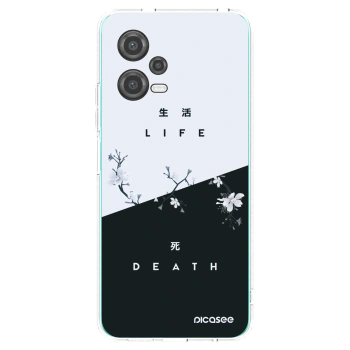 Picasee διαφανής θήκη σιλικόνης Xiaomi Poco X5 - Life - Death