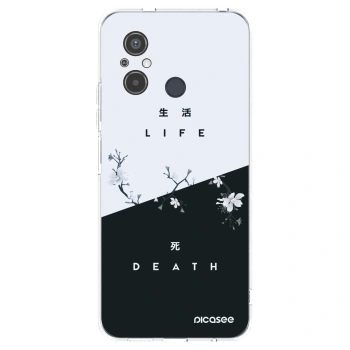 Picasee διαφανής θήκη σιλικόνης Xiaomi Redmi 12C - Life - Death