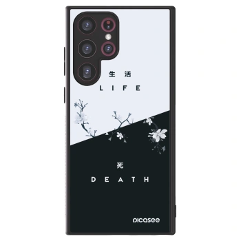 Picasee ULTIMATE CASE PowerShare για Samsung Galaxy S22 Ultra 5G - Life - Death