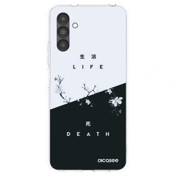 Picasee διαφανής θήκη σιλικόνης Samsung Galaxy A04s A047F - Life - Death