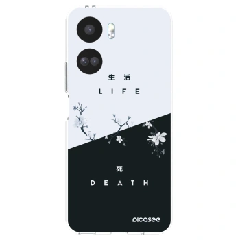 Picasee διαφανής θήκη σιλικόνης Honor 90 Lite 5G - Life - Death