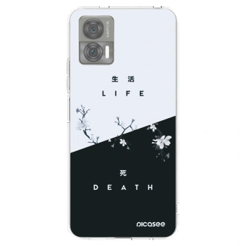 Picasee διαφανής θήκη σιλικόνης Motorola Edge 30 Neo - Life - Death