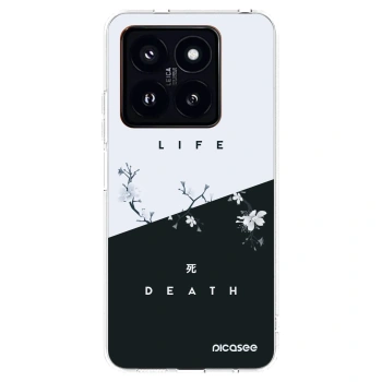 Picasee διαφανής θήκη σιλικόνης Xiaomi 14 Pro - Life - Death