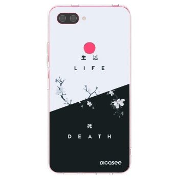 Picasee διαφανής θήκη σιλικόνης Xiaomi Mi 8 Lite - Life - Death