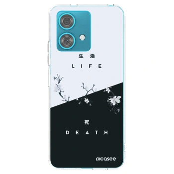 Picasee διαφανής θήκη σιλικόνης Motorola Edge 40 Neo - Life - Death