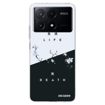 Picasee διαφανής θήκη σιλικόνης Xiaomi Poco X6 Pro - Life - Death