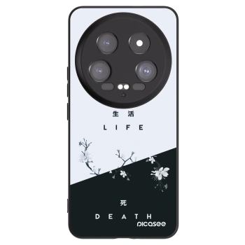 Picasee Μαύρη θήκη σιλικόνης για Xiaomi 14 Ultra - Life - Death