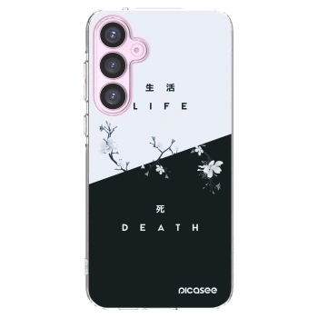 Picasee διαφανής θήκη σιλικόνης Samsung Galaxy A55 5G A556B - Life - Death