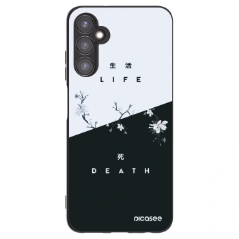 Picasee Μαύρη θήκη σιλικόνης για Samsung Galaxy A05s A057G - Life - Death