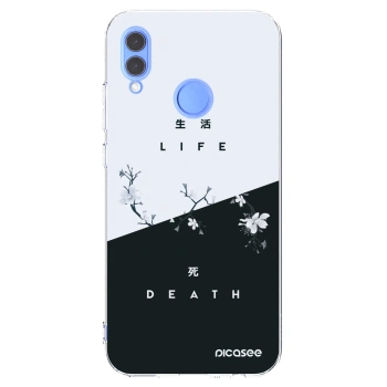 Picasee διαφανής θήκη σιλικόνης Huawei P Smart 2019 - Life - Death